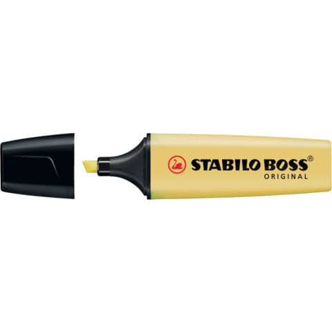 Evidenziatore Stabilo Boss Original Pastel 2-5 mm giallo banana 70/144